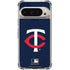 MLB Minnesota Twins - Solid Distressed Pixel 9/9 Pro Clear Case